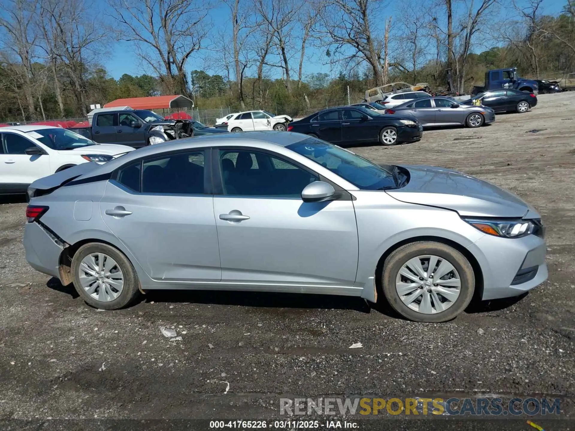 13 fotografías del automóvil dañado 3N1AB8BV3NY282348 NISSAN SENTRA 2022