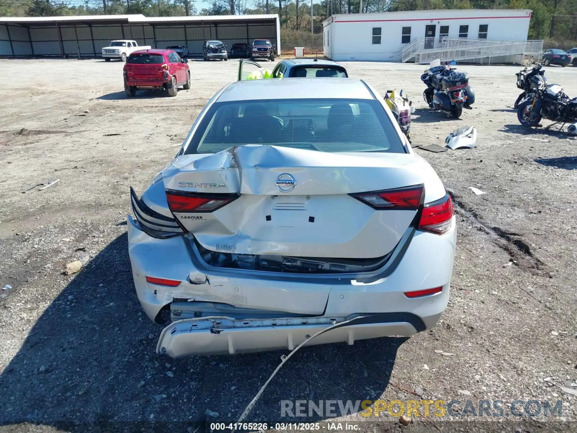 16 fotografías del automóvil dañado 3N1AB8BV3NY282348 NISSAN SENTRA 2022