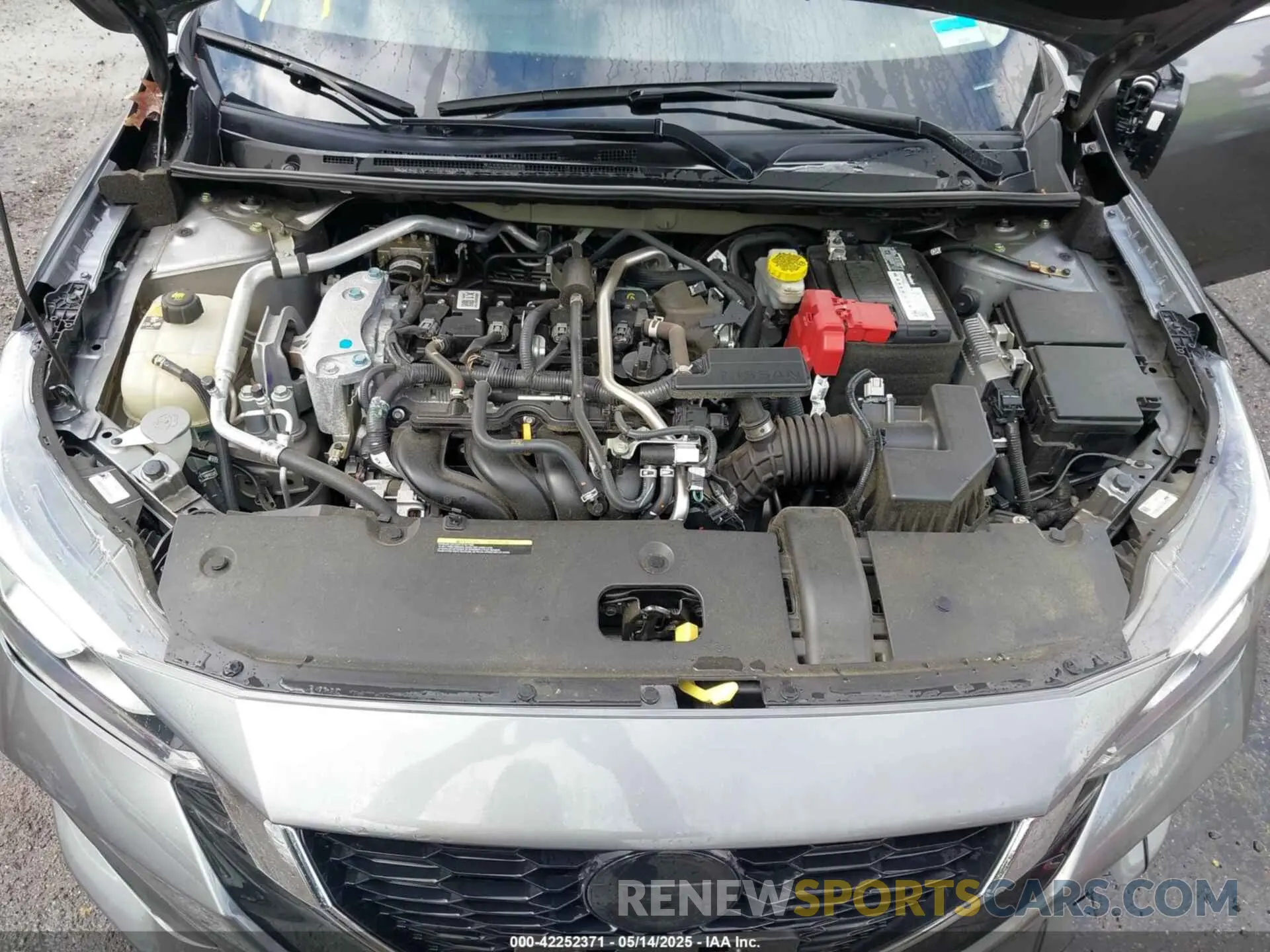 10 fotografías del automóvil dañado 3N1AB8BV4NY239377 NISSAN SENTRA 2022