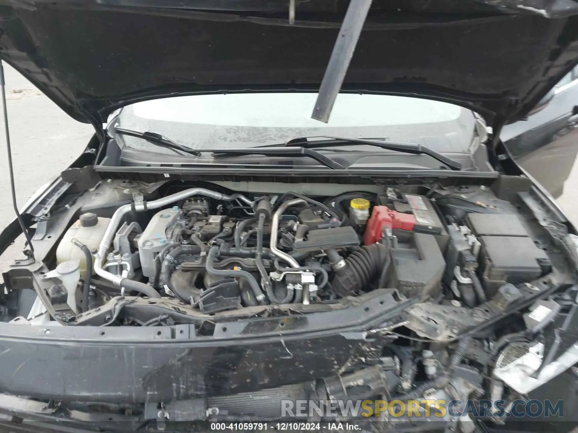 10 fotografías del automóvil dañado 3N1AB8BV4NY260228 NISSAN SENTRA 2022