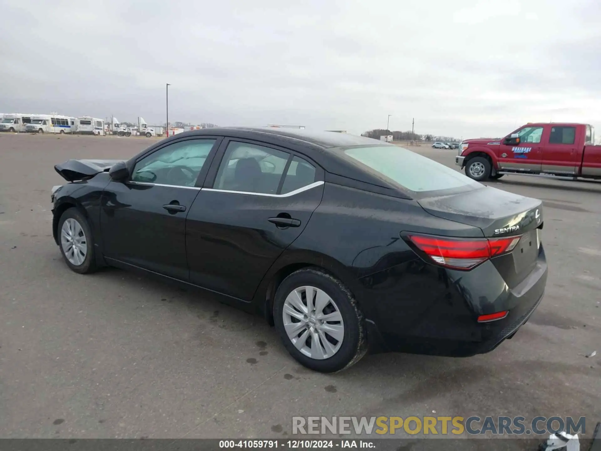 3 fotografías del automóvil dañado 3N1AB8BV4NY260228 NISSAN SENTRA 2022