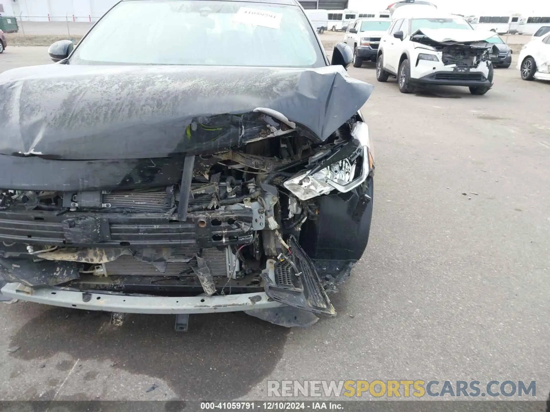 6 fotografías del automóvil dañado 3N1AB8BV4NY260228 NISSAN SENTRA 2022