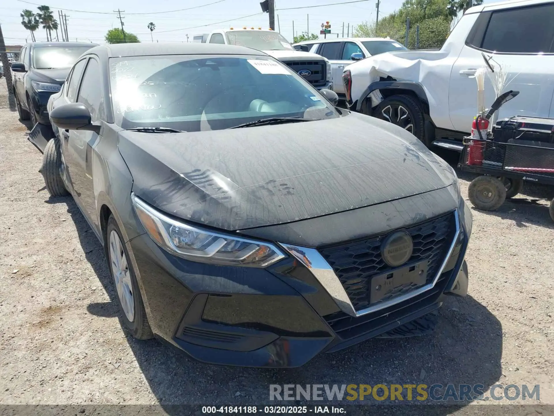 1 fotografías del automóvil dañado 3N1AB8BV5NY215024 NISSAN SENTRA 2022