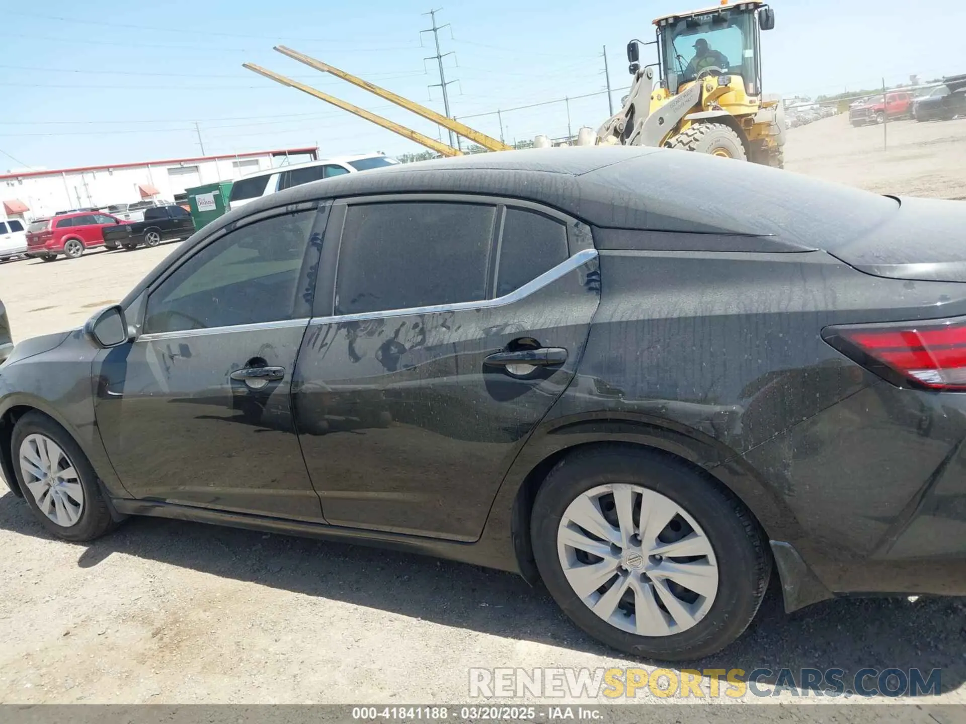 14 fotografías del automóvil dañado 3N1AB8BV5NY215024 NISSAN SENTRA 2022