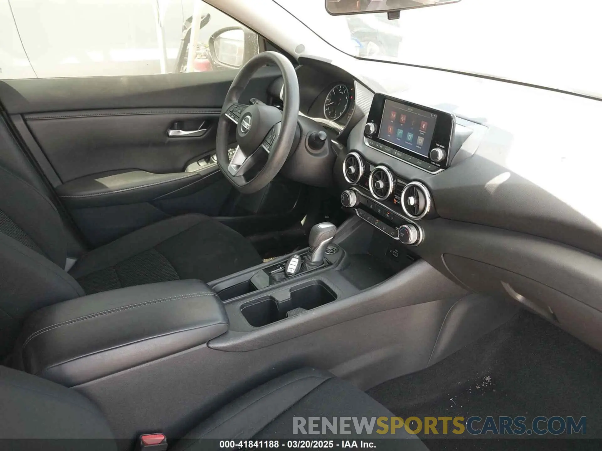 5 fotografías del automóvil dañado 3N1AB8BV5NY215024 NISSAN SENTRA 2022