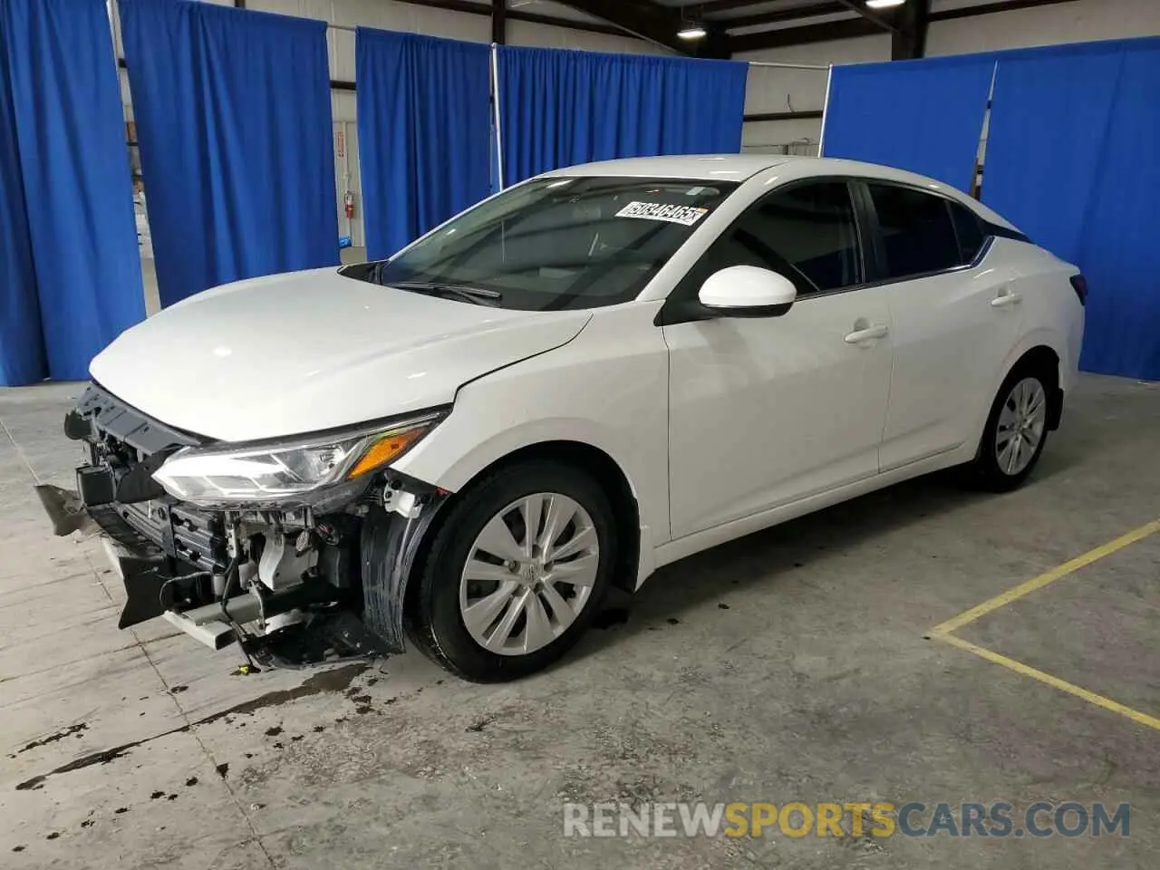 1 fotografías del automóvil dañado 3N1AB8BV5NY238450 NISSAN SENTRA 2022