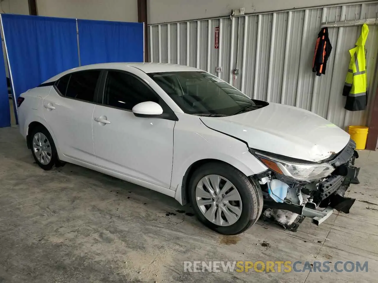 4 fotografías del automóvil dañado 3N1AB8BV5NY238450 NISSAN SENTRA 2022