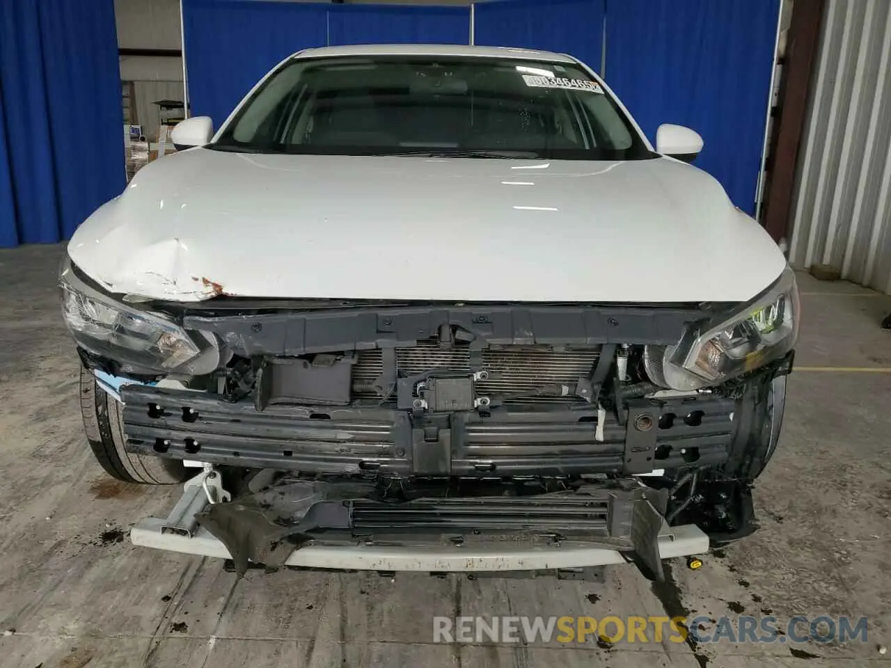 5 fotografías del automóvil dañado 3N1AB8BV5NY238450 NISSAN SENTRA 2022