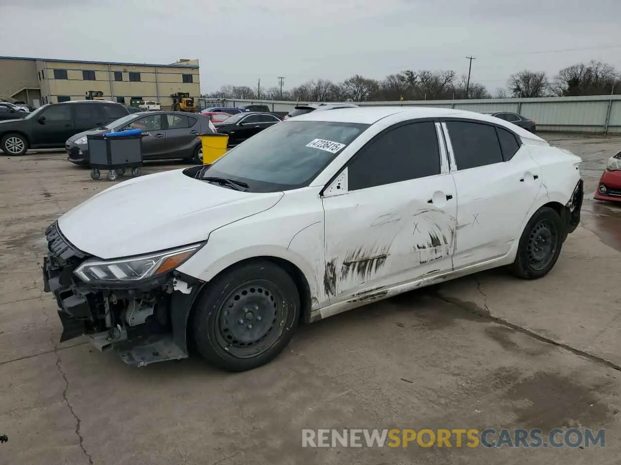 1 fotografías del automóvil dañado 3N1AB8BV5NY241154 NISSAN SENTRA 2022