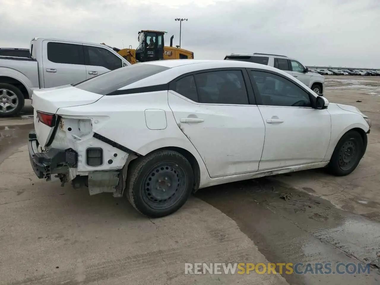 3 fotografías del automóvil dañado 3N1AB8BV5NY241154 NISSAN SENTRA 2022