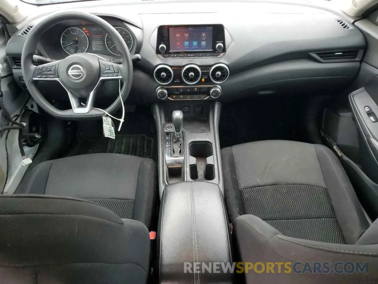 8 fotografías del automóvil dañado 3N1AB8BV5NY241154 NISSAN SENTRA 2022
