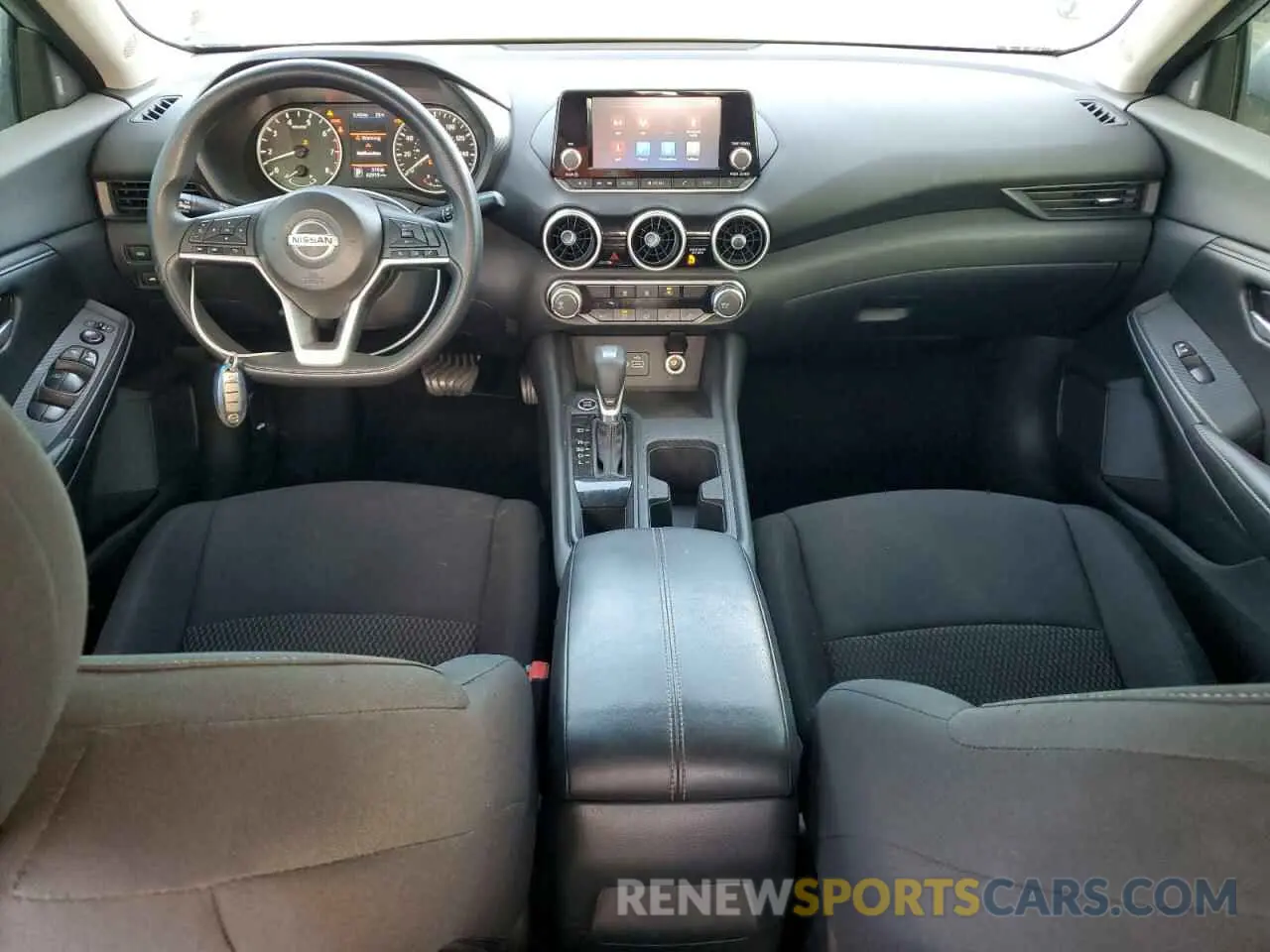 8 fotografías del automóvil dañado 3N1AB8BV5NY278222 NISSAN SENTRA 2022