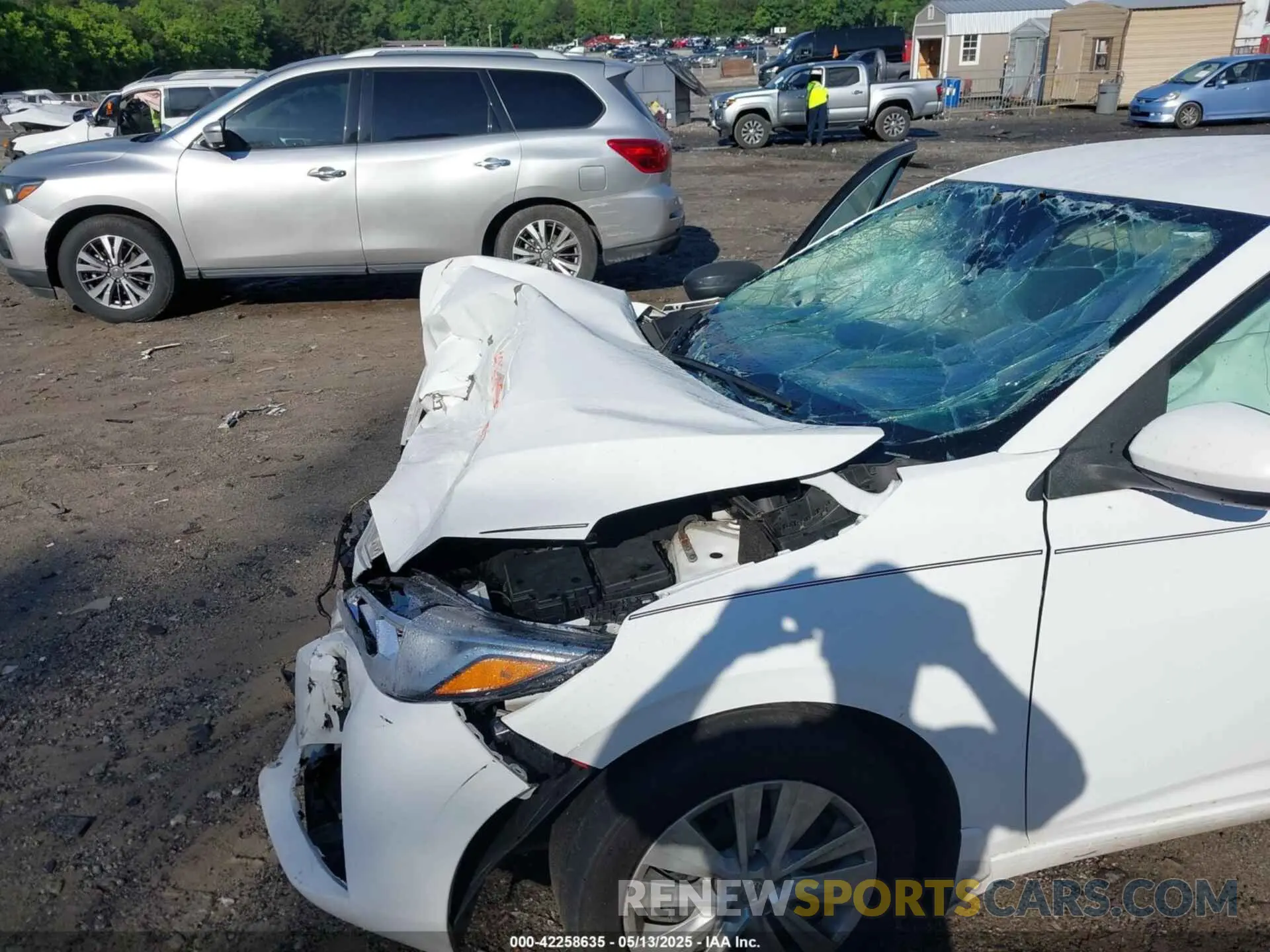 6 fotografías del automóvil dañado 3N1AB8BV6NY220958 NISSAN SENTRA 2022