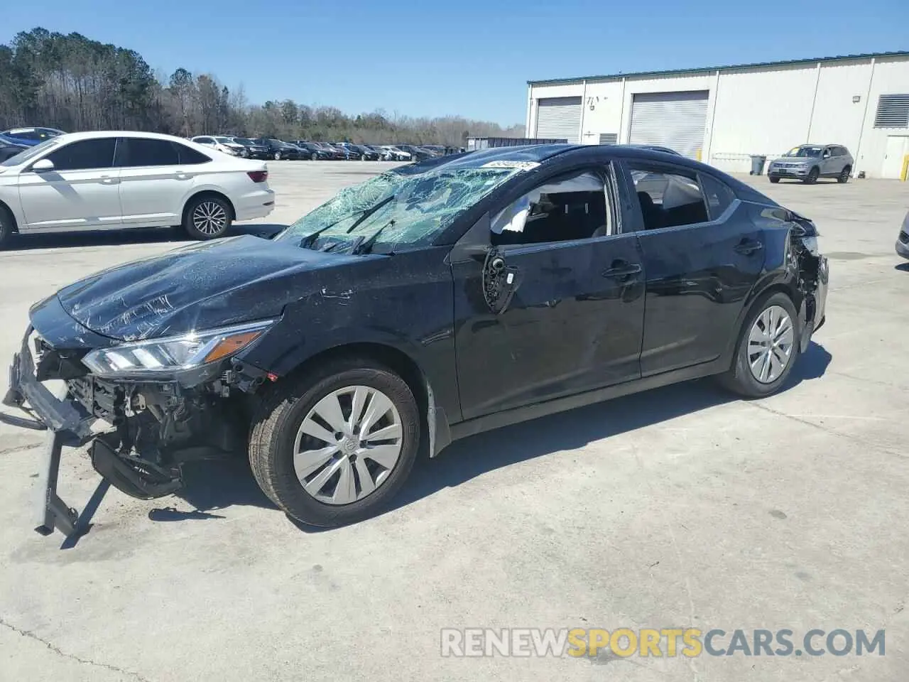 1 fotografías del automóvil dañado 3N1AB8BV7NY210262 NISSAN SENTRA 2022