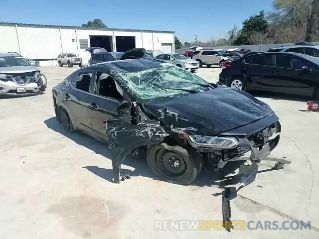 11 fotografías del automóvil dañado 3N1AB8BV7NY210262 NISSAN SENTRA 2022
