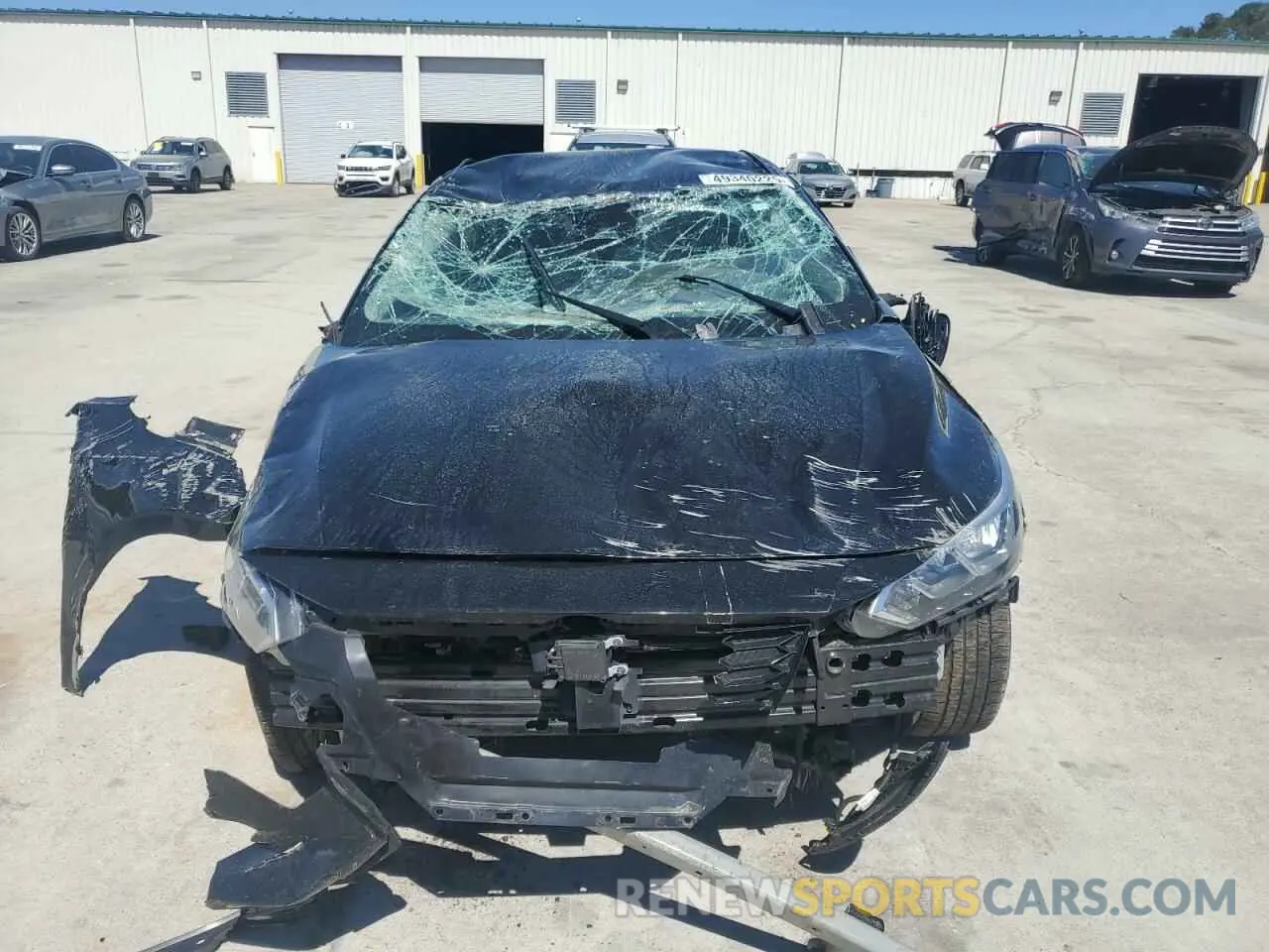 5 fotografías del automóvil dañado 3N1AB8BV7NY210262 NISSAN SENTRA 2022