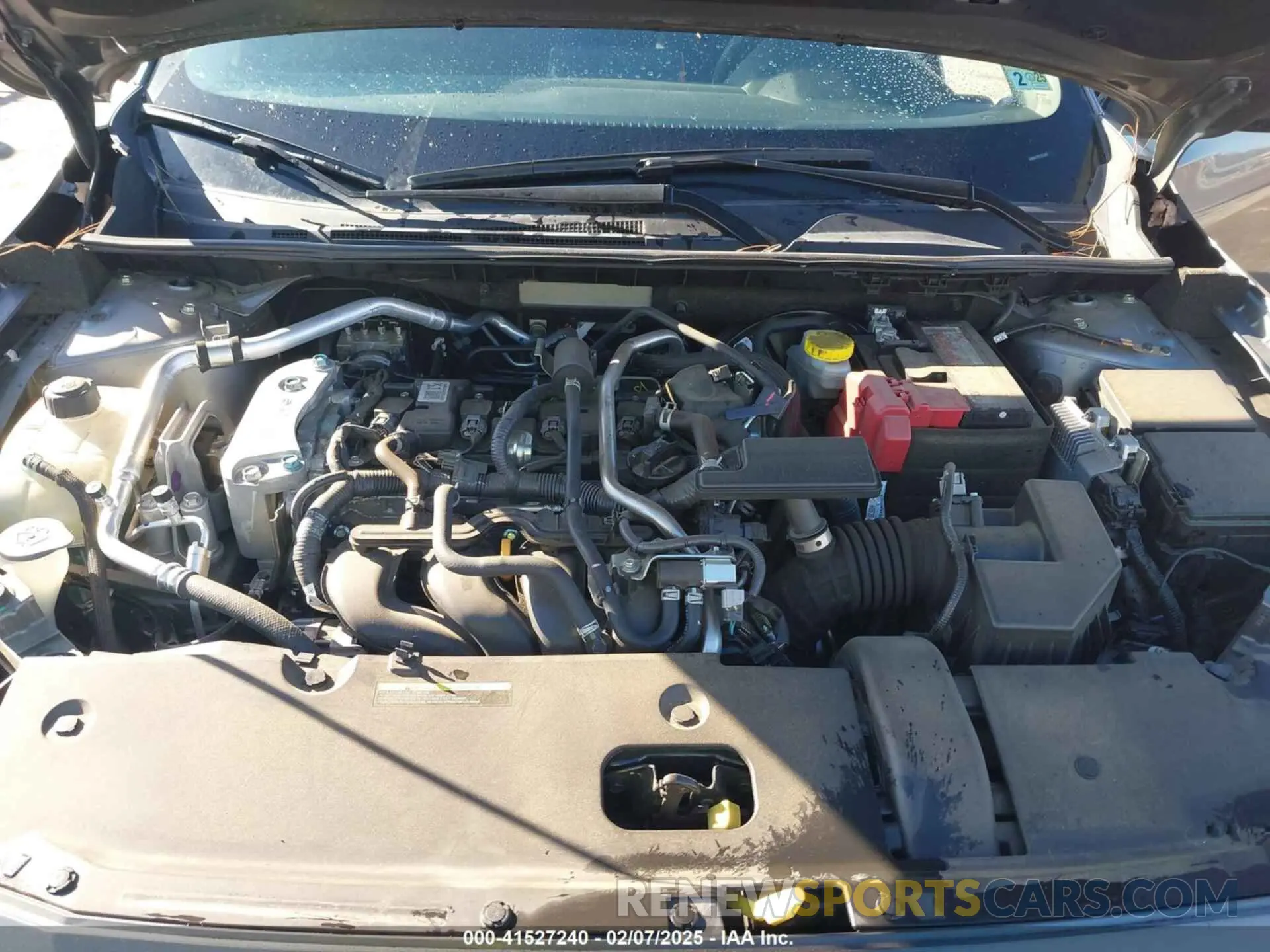 10 fotografías del automóvil dañado 3N1AB8BV7NY231435 NISSAN SENTRA 2022