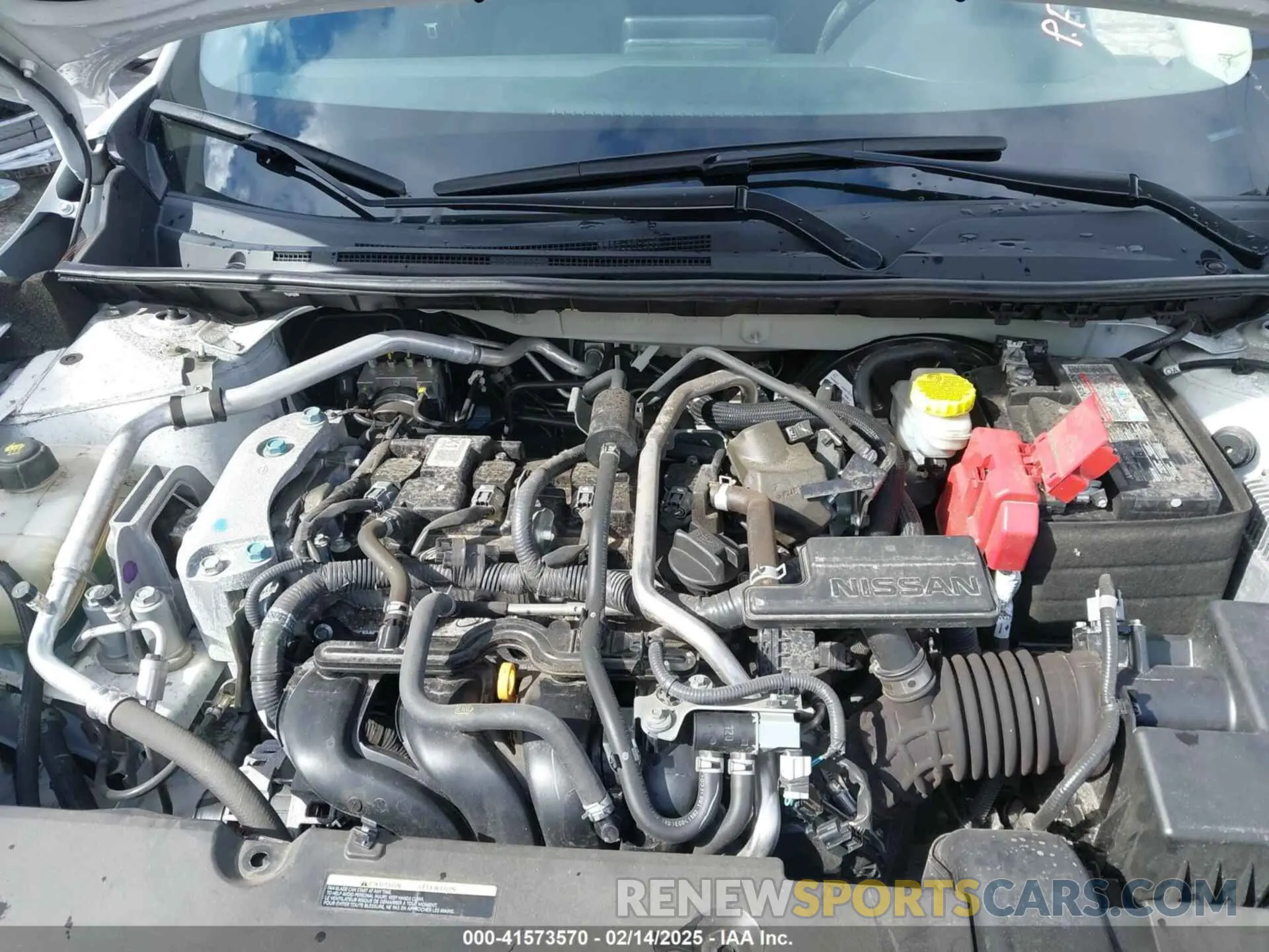 10 fotografías del automóvil dañado 3N1AB8BV7NY259073 NISSAN SENTRA 2022