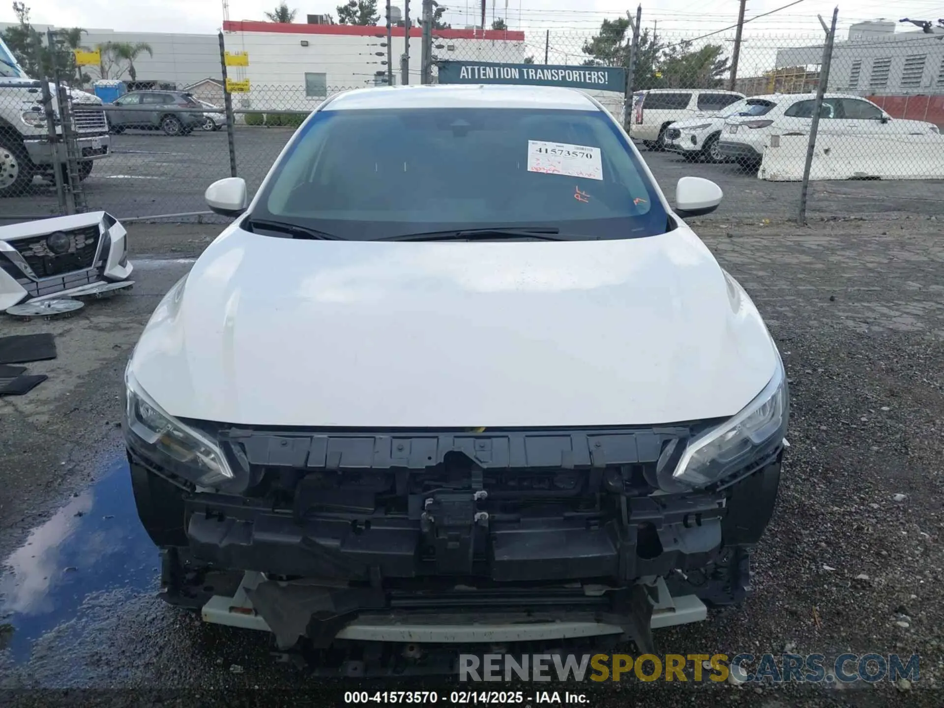 13 fotografías del automóvil dañado 3N1AB8BV7NY259073 NISSAN SENTRA 2022