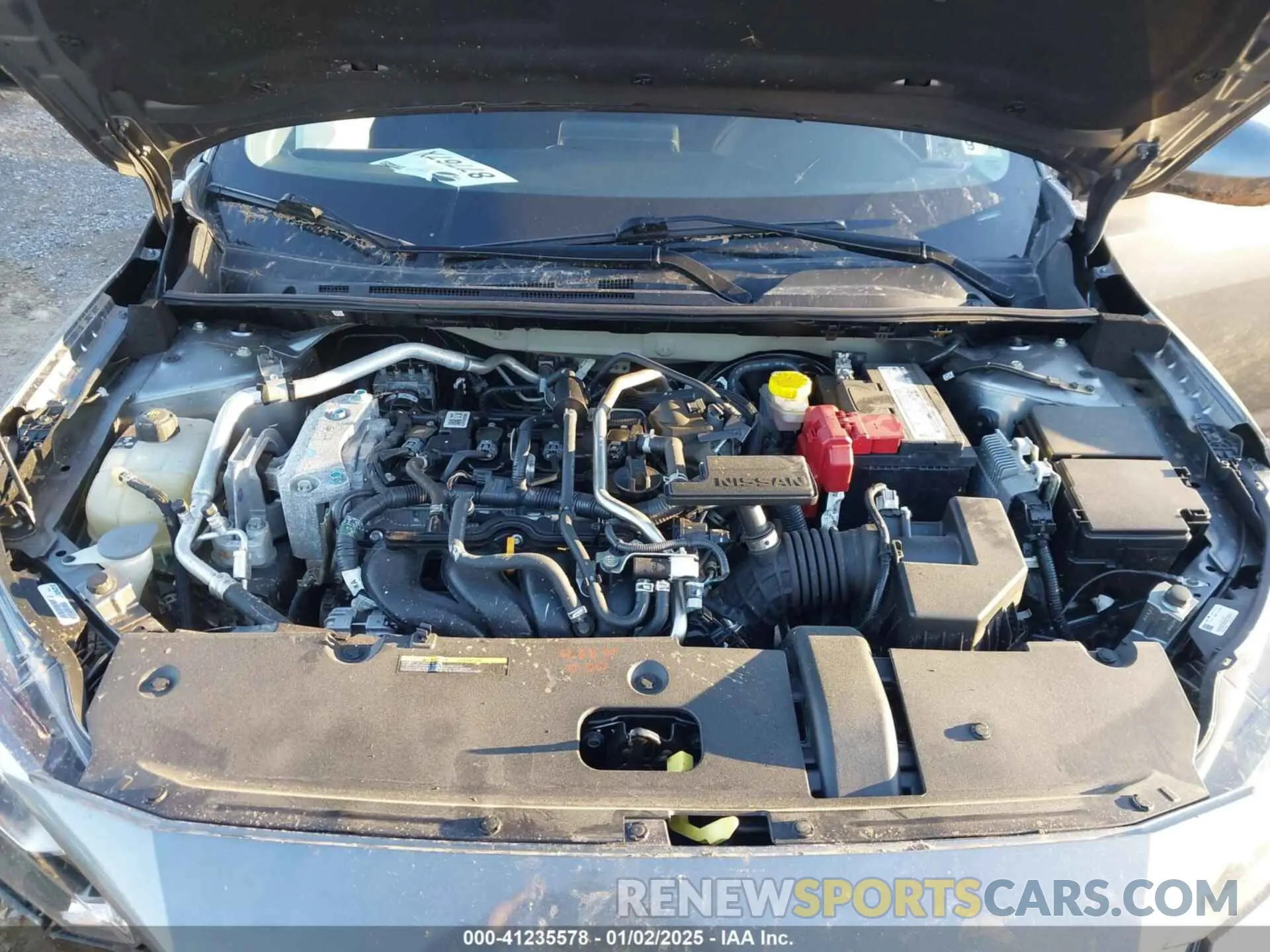10 fotografías del automóvil dañado 3N1AB8BV7NY263401 NISSAN SENTRA 2022