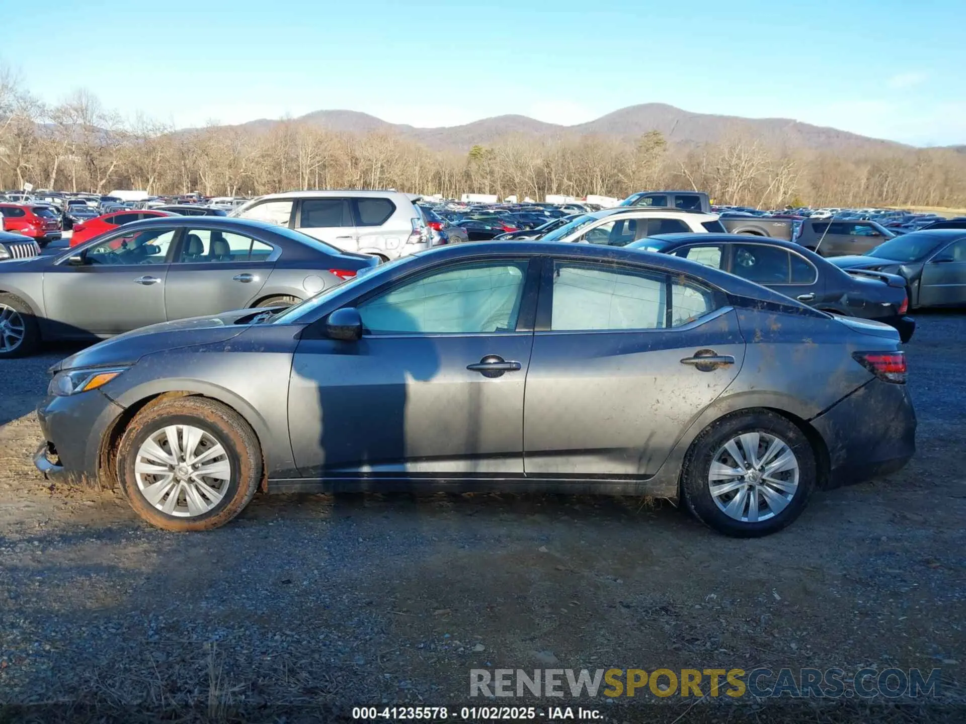15 fotografías del automóvil dañado 3N1AB8BV7NY263401 NISSAN SENTRA 2022