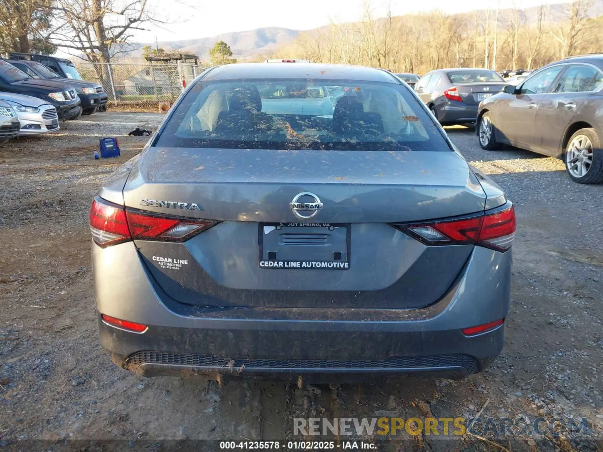 17 fotografías del automóvil dañado 3N1AB8BV7NY263401 NISSAN SENTRA 2022
