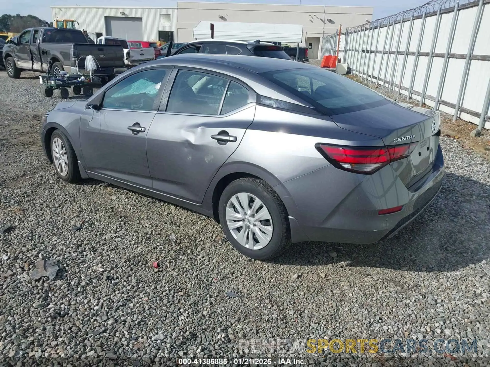 3 fotografías del automóvil dañado 3N1AB8BV7NY276178 NISSAN SENTRA 2022
