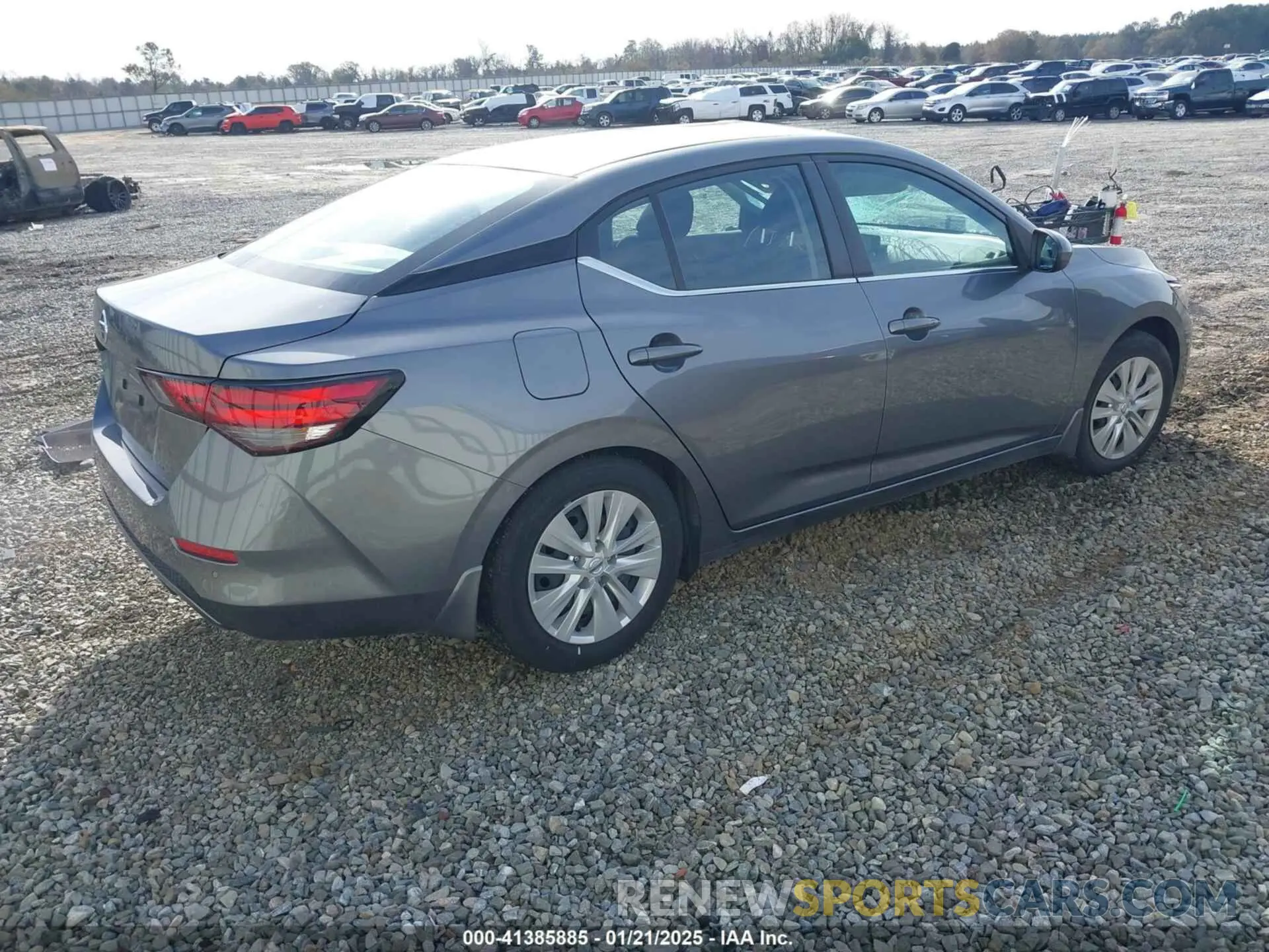 4 fotografías del automóvil dañado 3N1AB8BV7NY276178 NISSAN SENTRA 2022