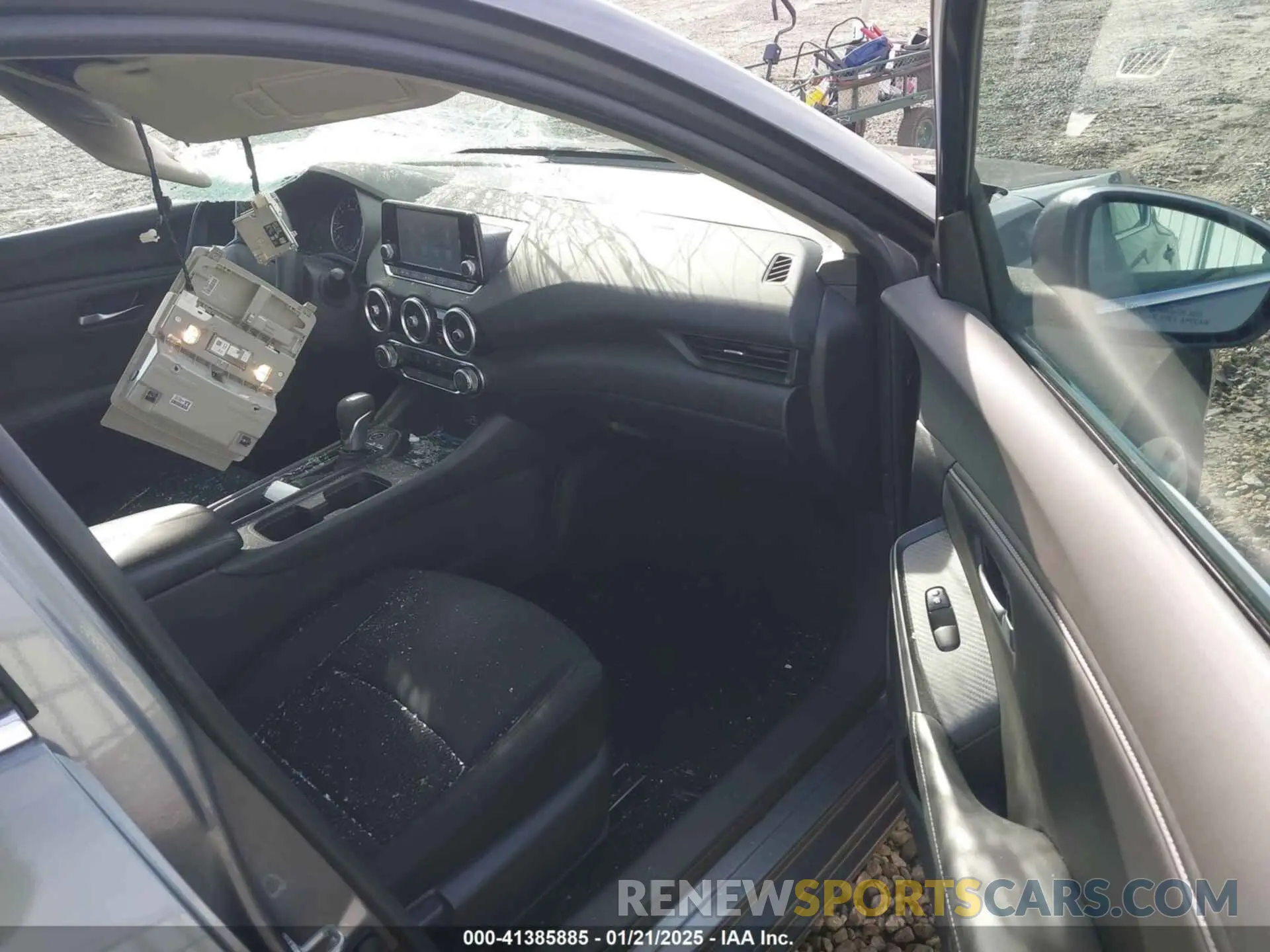 5 fotografías del automóvil dañado 3N1AB8BV7NY276178 NISSAN SENTRA 2022