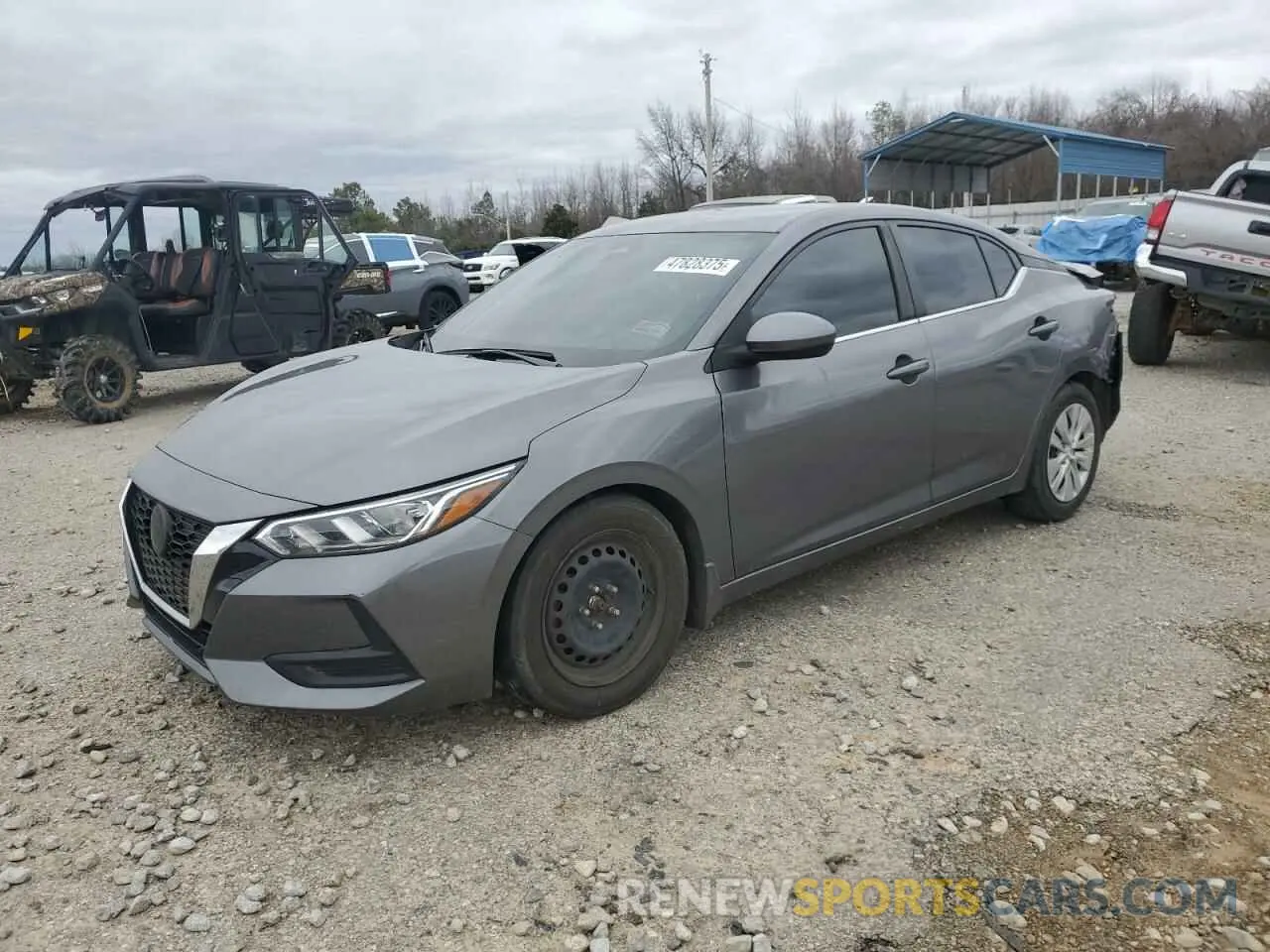 1 fotografías del automóvil dañado 3N1AB8BV7NY281834 NISSAN SENTRA 2022
