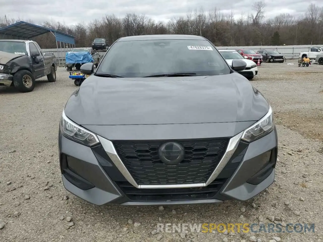 5 fotografías del automóvil dañado 3N1AB8BV7NY281834 NISSAN SENTRA 2022