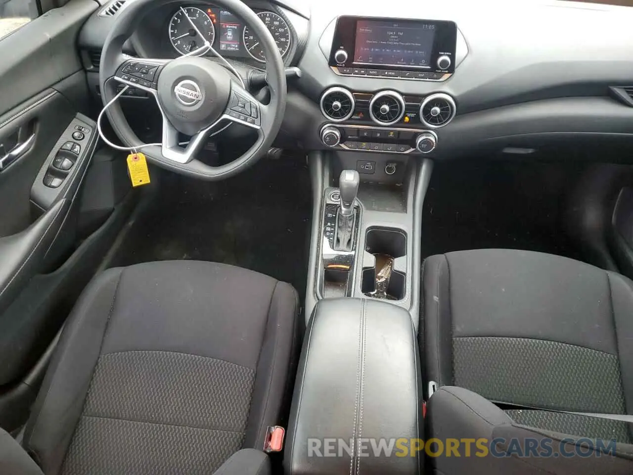 8 fotografías del automóvil dañado 3N1AB8BV7NY281834 NISSAN SENTRA 2022