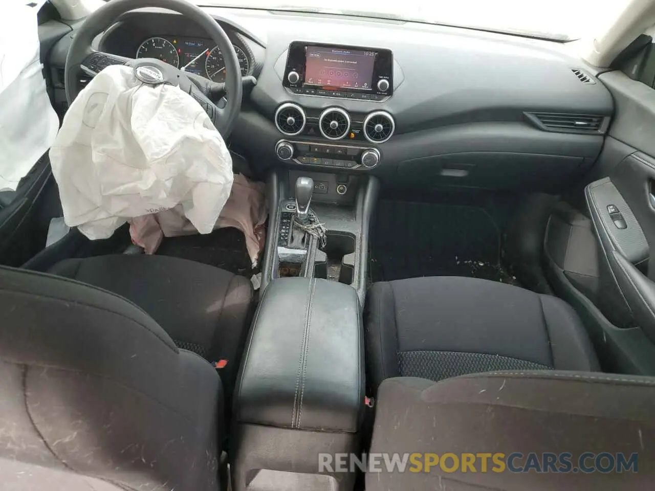 8 fotografías del automóvil dañado 3N1AB8BV8NY237258 NISSAN SENTRA 2022