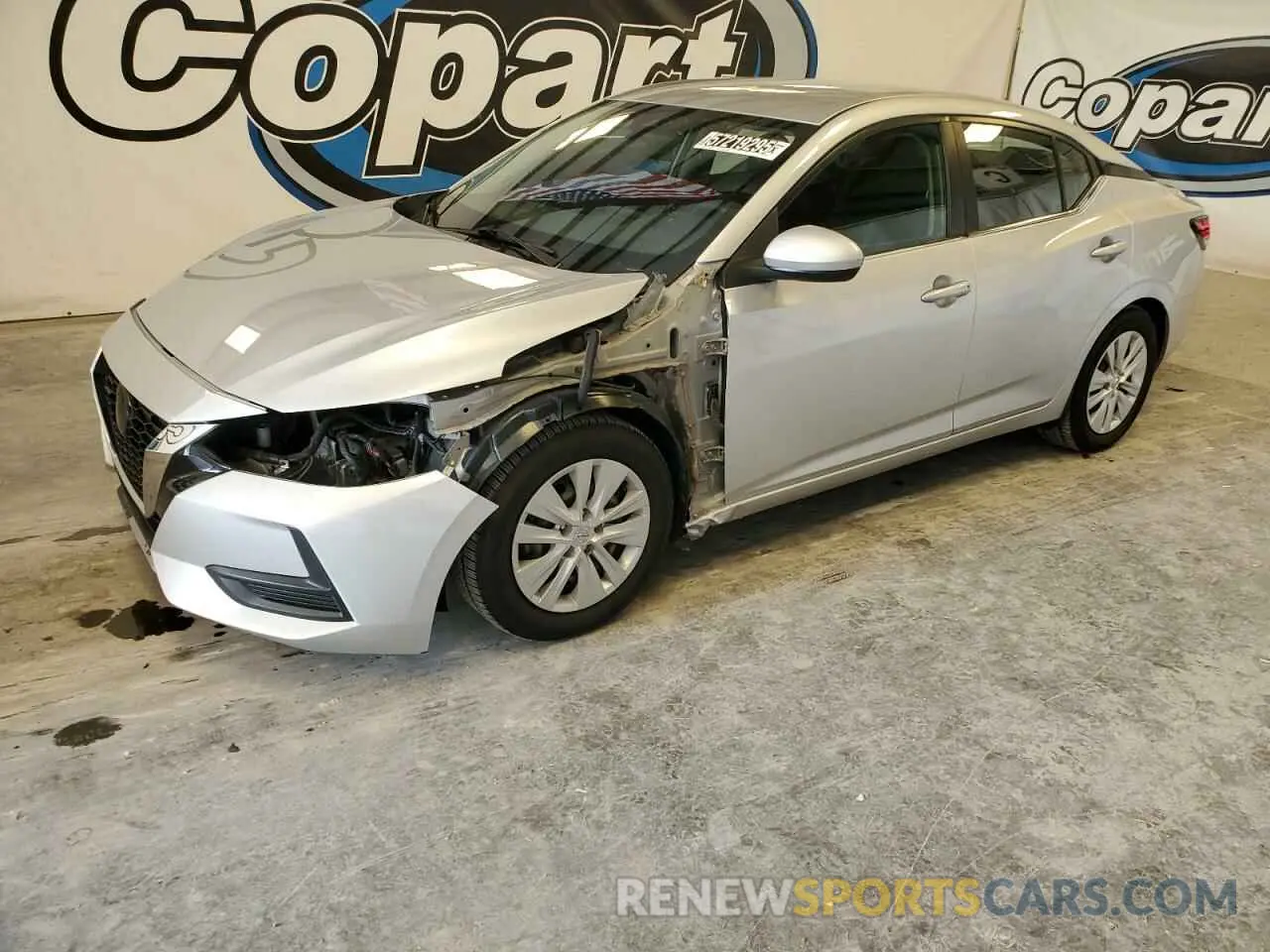 1 fotografías del automóvil dañado 3N1AB8BV8NY264931 NISSAN SENTRA 2022