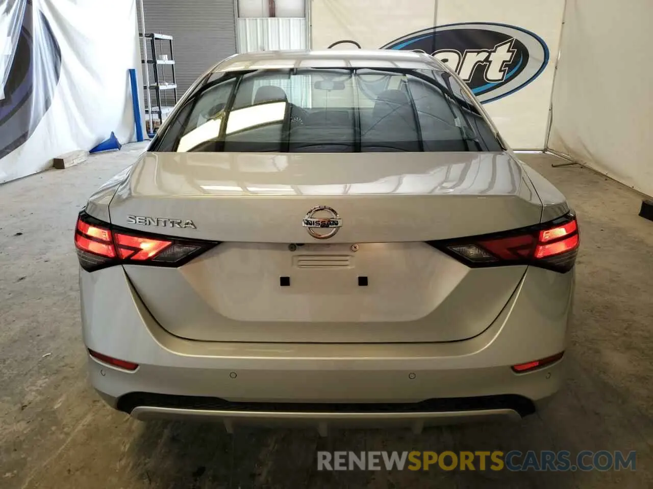 6 fotografías del automóvil dañado 3N1AB8BV8NY264931 NISSAN SENTRA 2022