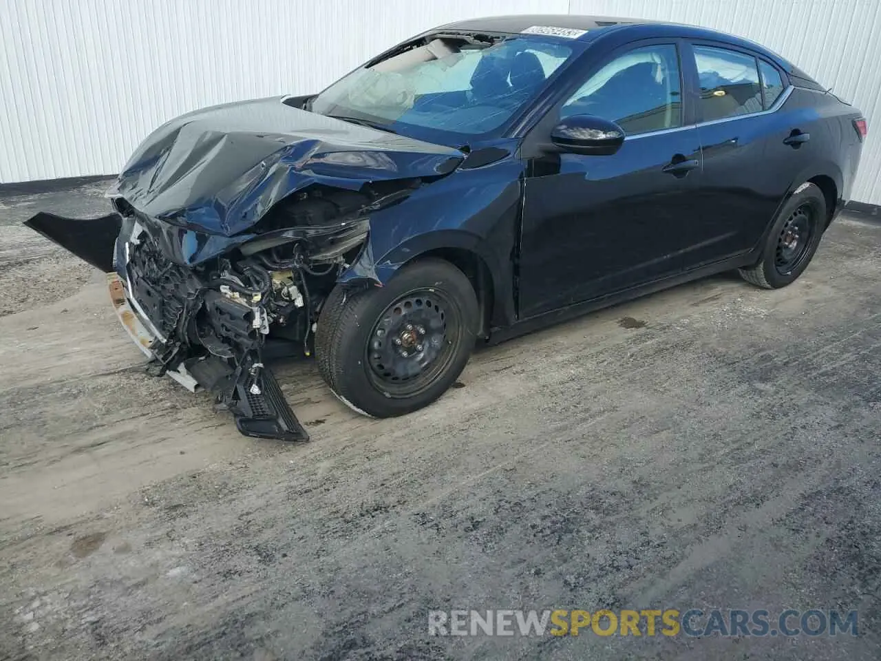 1 fotografías del automóvil dañado 3N1AB8BV8NY277369 NISSAN SENTRA 2022