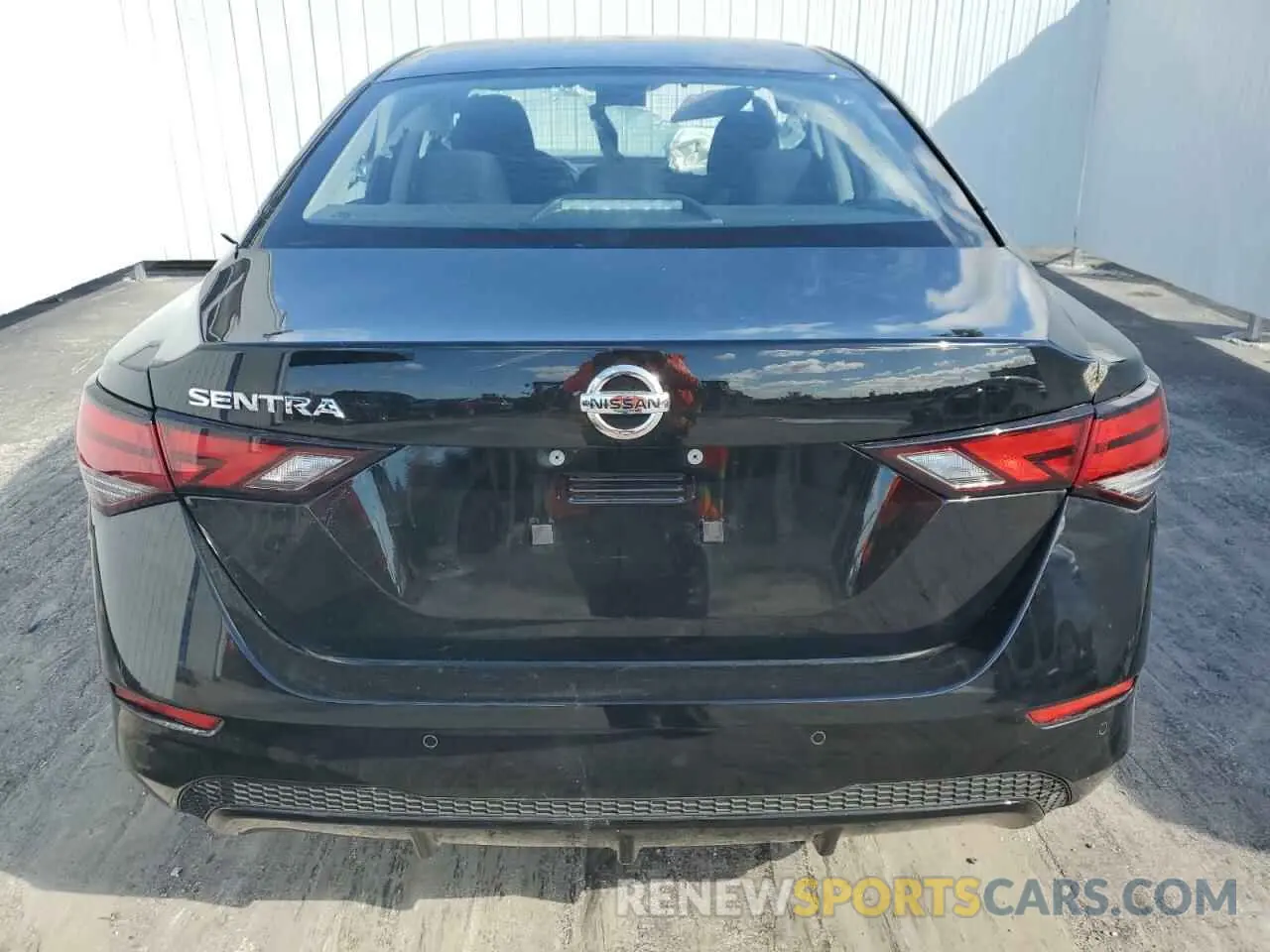 6 fotografías del automóvil dañado 3N1AB8BV8NY277369 NISSAN SENTRA 2022