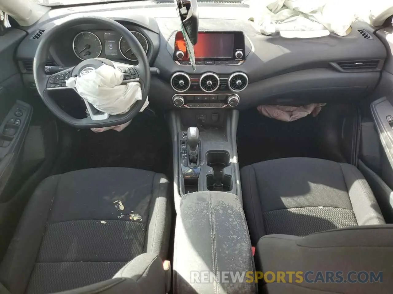 8 fotografías del automóvil dañado 3N1AB8BV8NY277369 NISSAN SENTRA 2022