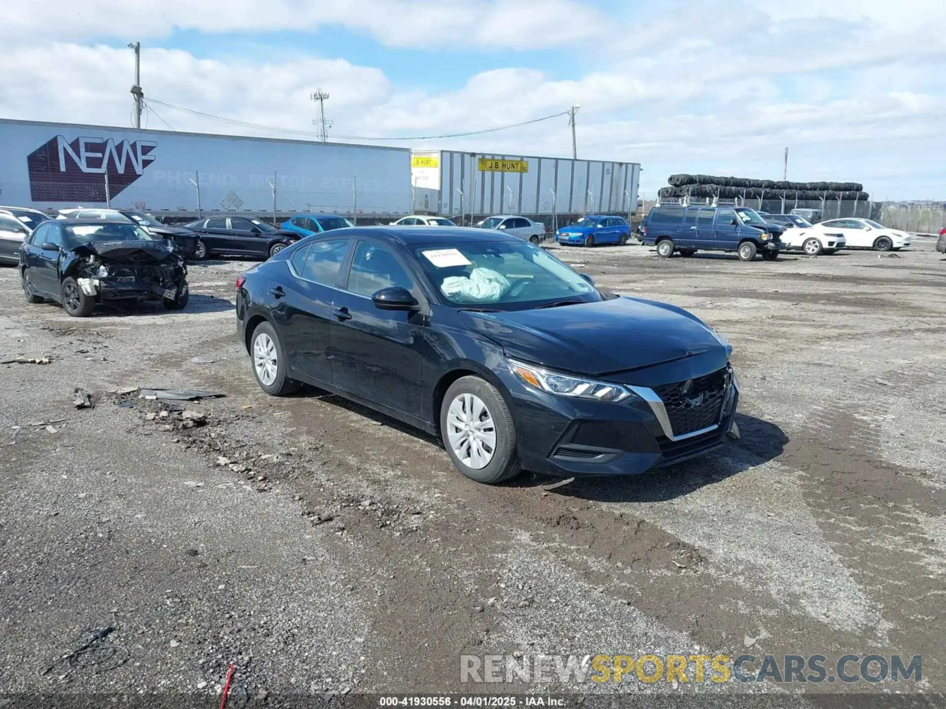 1 fotografías del automóvil dañado 3N1AB8BV8NY310497 NISSAN SENTRA 2022
