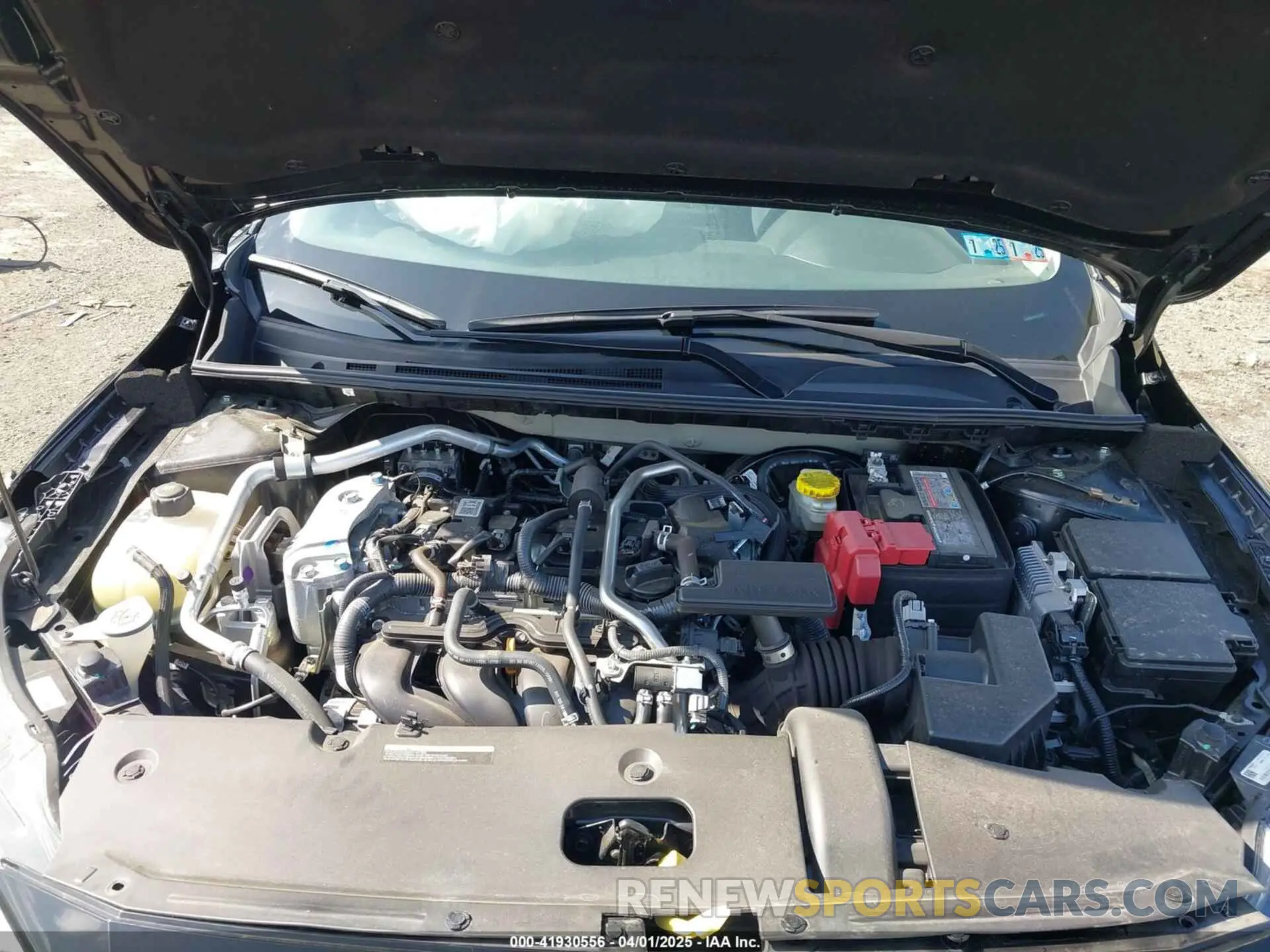 10 fotografías del automóvil dañado 3N1AB8BV8NY310497 NISSAN SENTRA 2022