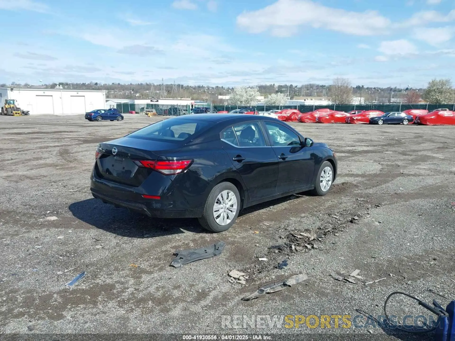 4 fotografías del automóvil dañado 3N1AB8BV8NY310497 NISSAN SENTRA 2022