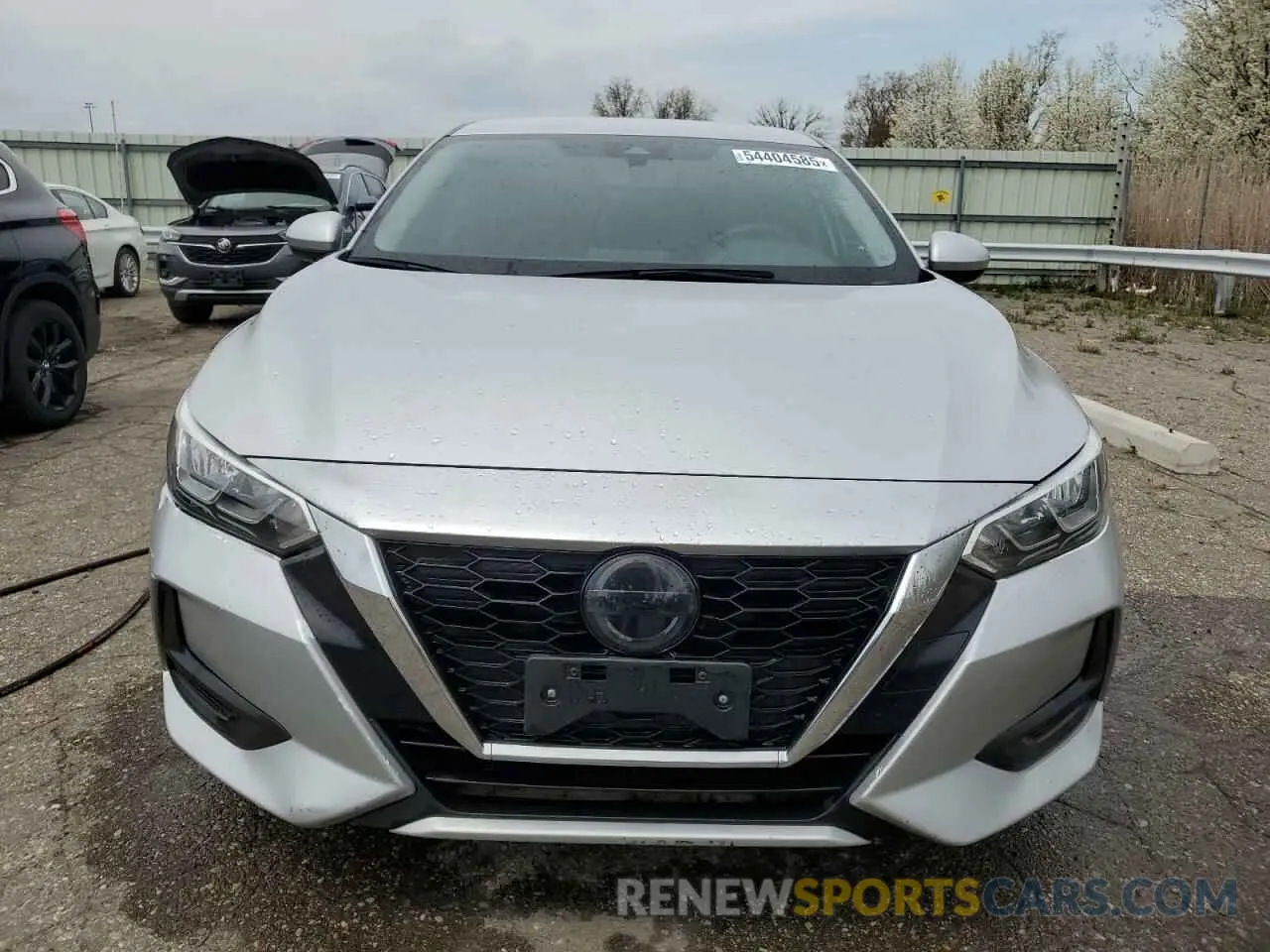 5 fotografías del automóvil dañado 3N1AB8BV9NY259866 NISSAN SENTRA 2022