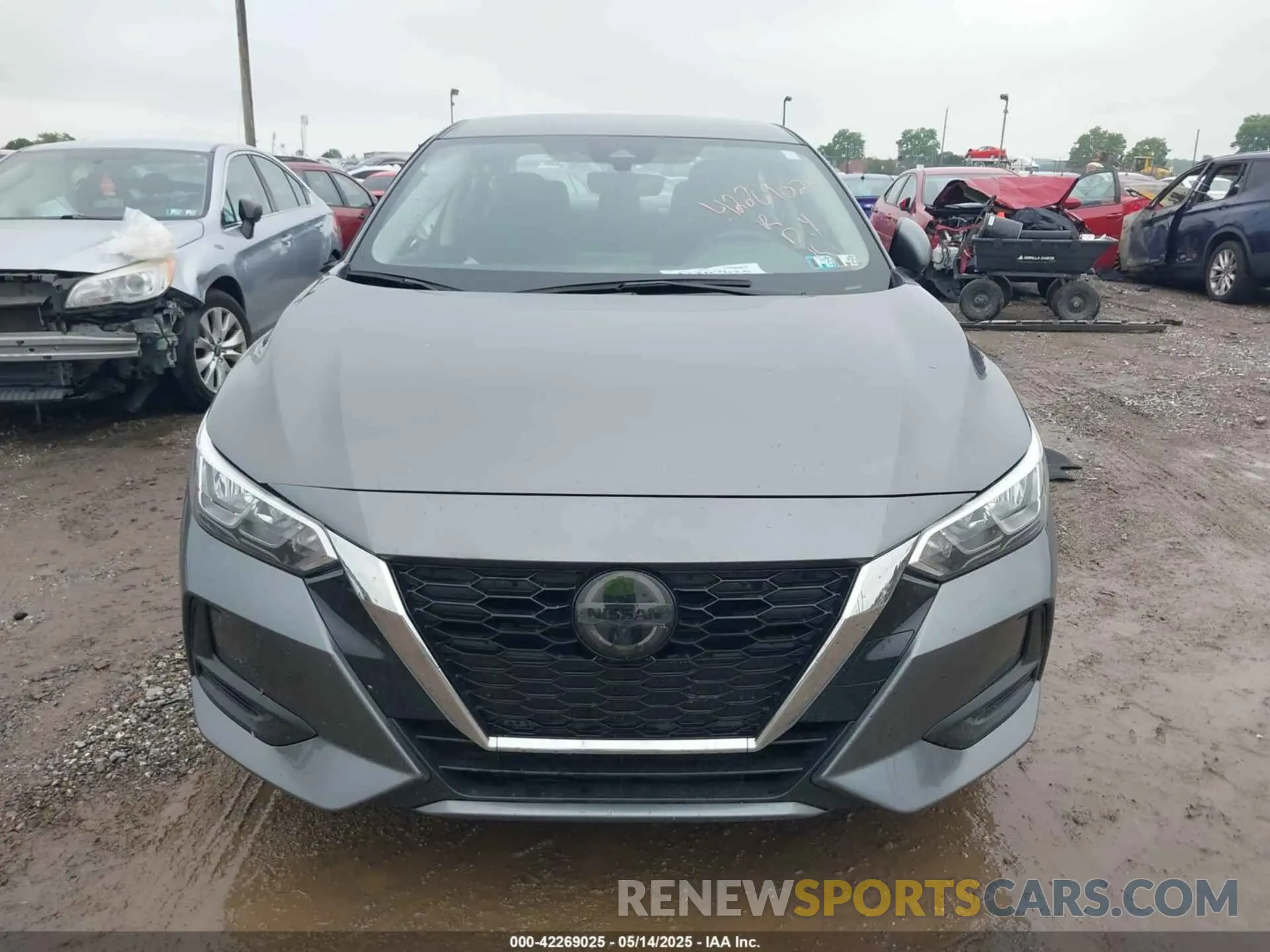 12 fotografías del automóvil dañado 3N1AB8BV9NY282547 NISSAN SENTRA 2022