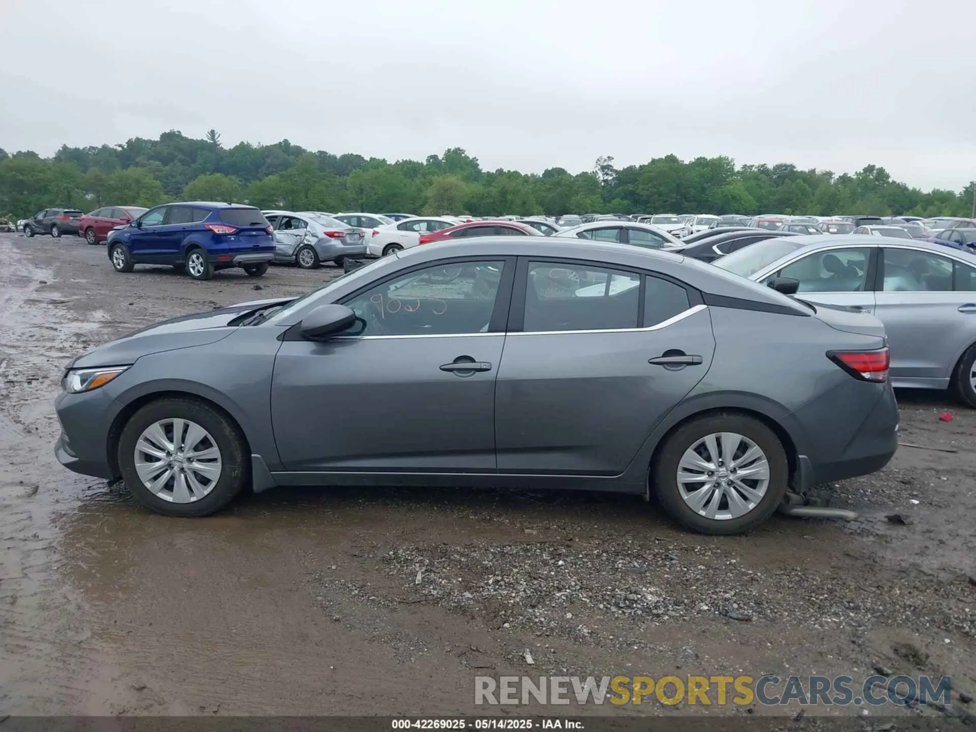 14 fotografías del automóvil dañado 3N1AB8BV9NY282547 NISSAN SENTRA 2022