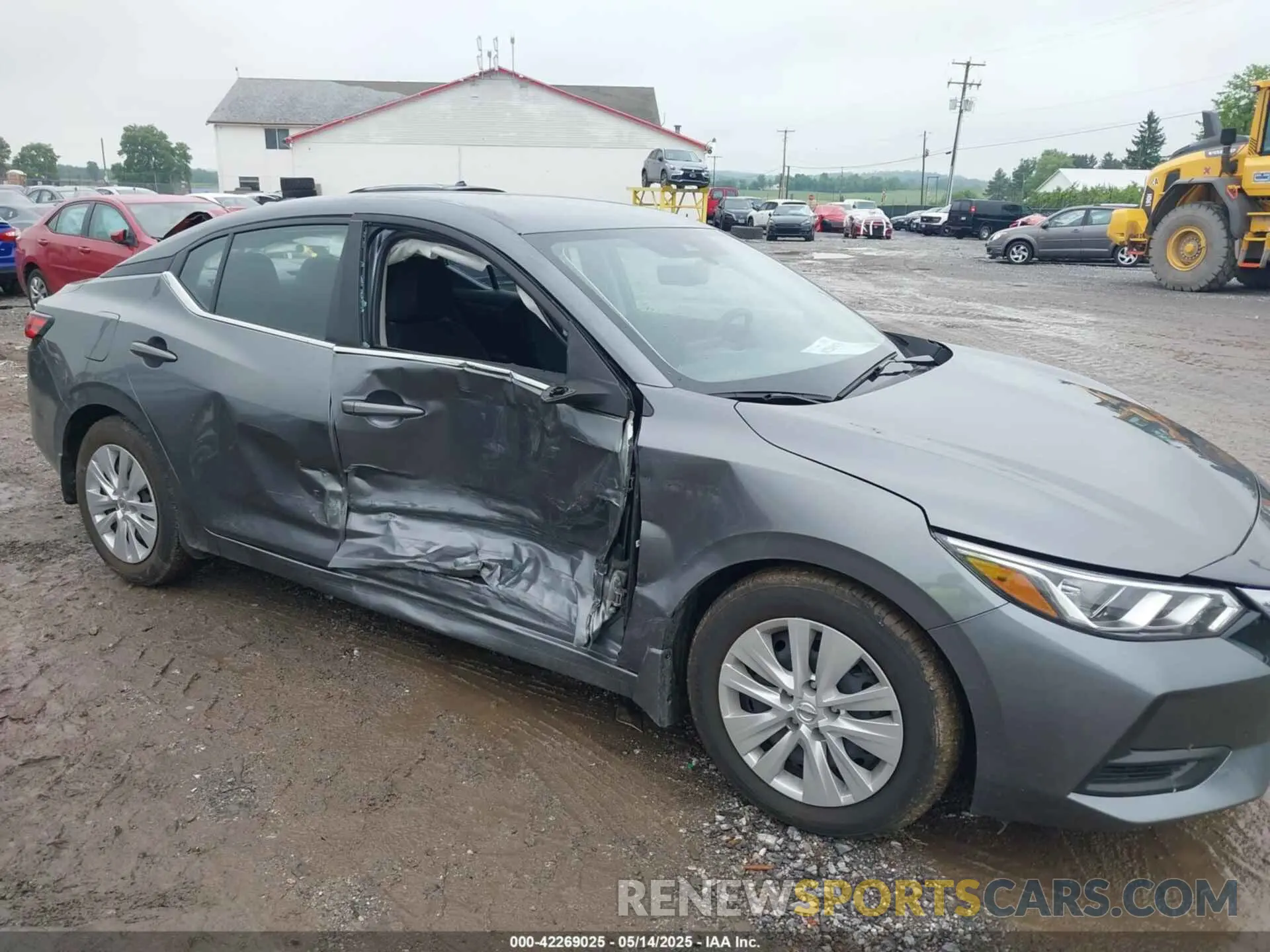 6 fotografías del automóvil dañado 3N1AB8BV9NY282547 NISSAN SENTRA 2022