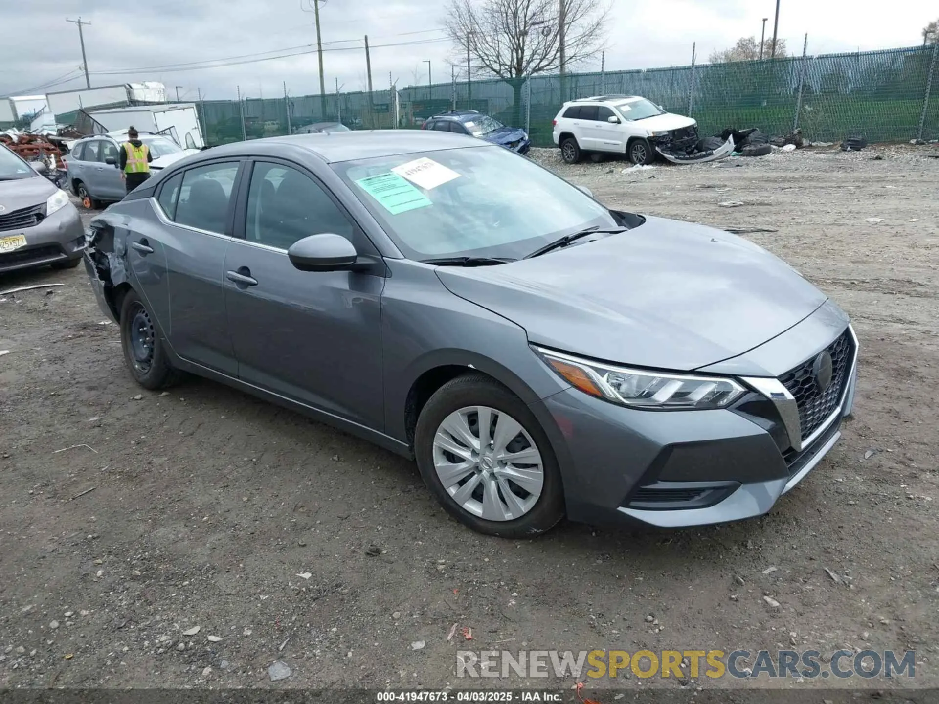 1 fotografías del automóvil dañado 3N1AB8BV9NY307592 NISSAN SENTRA 2022