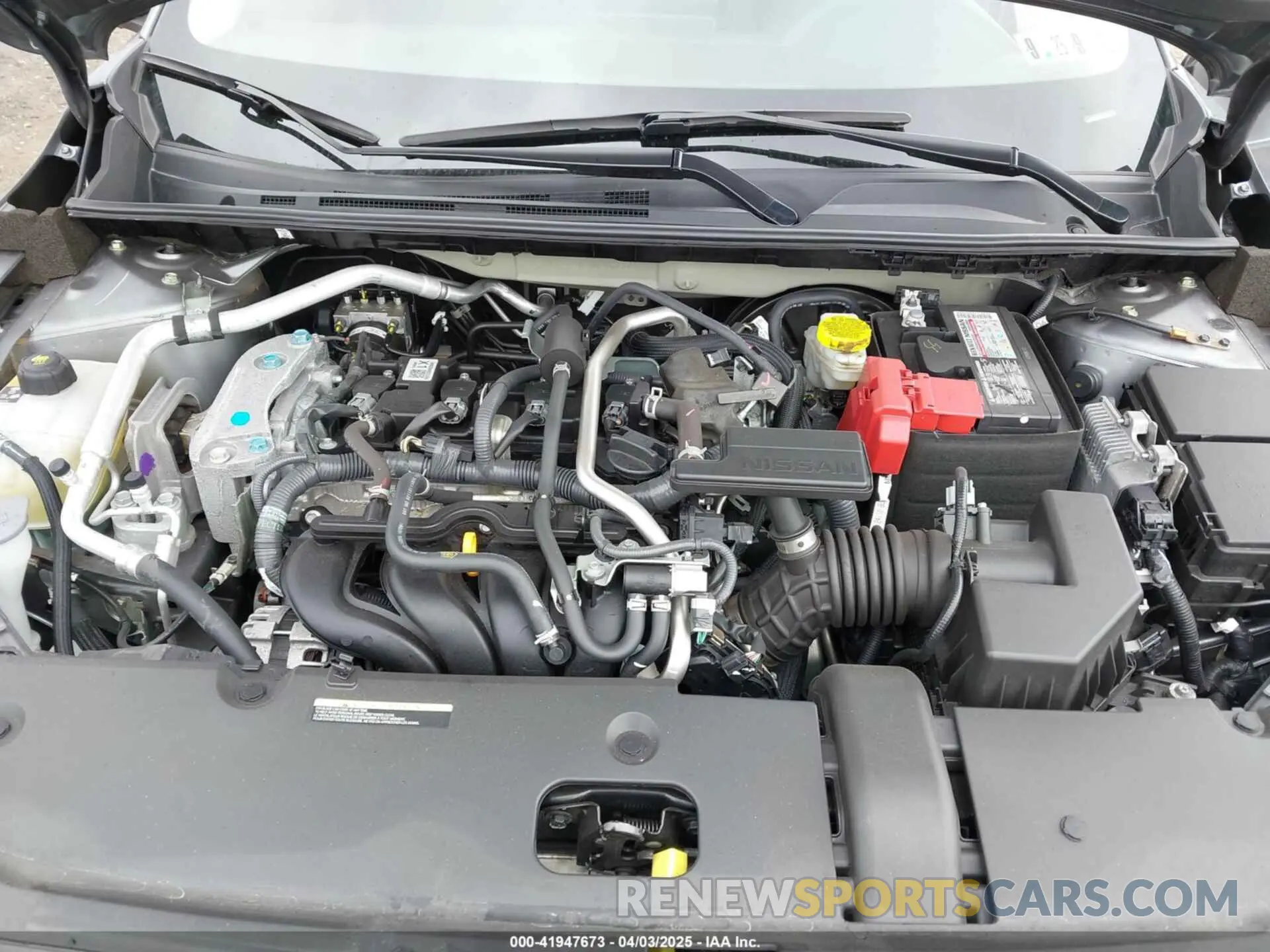 10 fotografías del automóvil dañado 3N1AB8BV9NY307592 NISSAN SENTRA 2022
