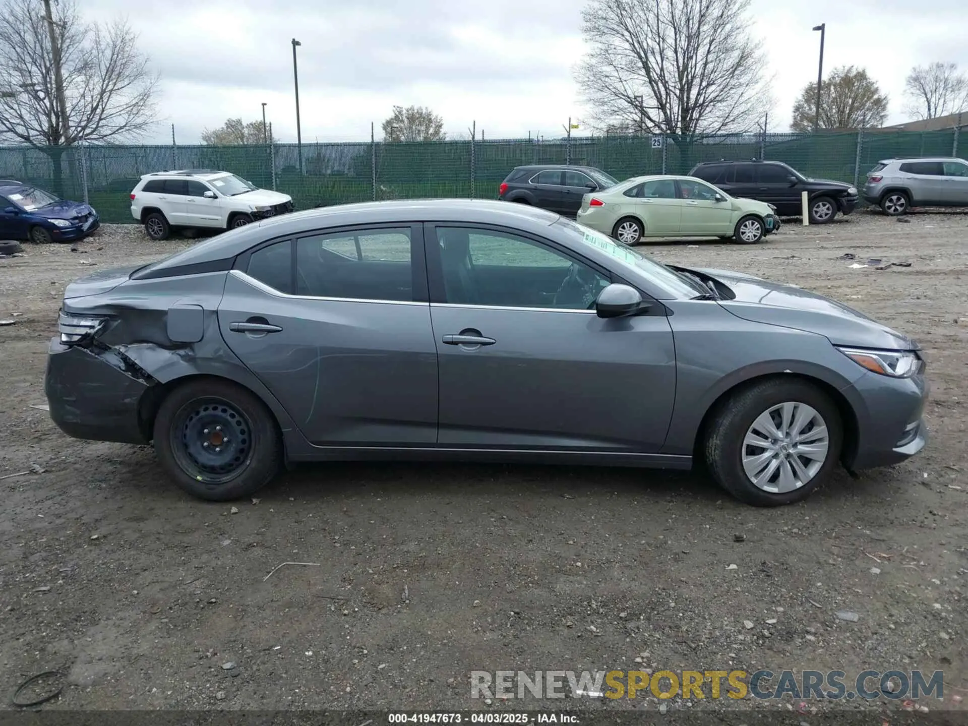 13 fotografías del automóvil dañado 3N1AB8BV9NY307592 NISSAN SENTRA 2022