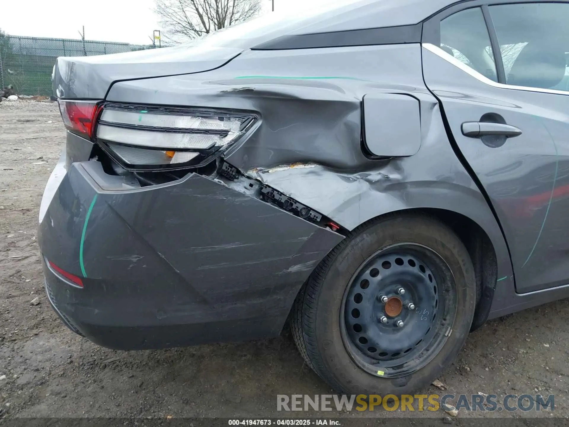 6 fotografías del automóvil dañado 3N1AB8BV9NY307592 NISSAN SENTRA 2022