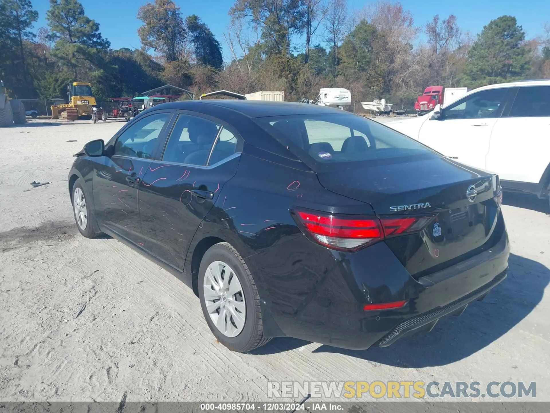 3 fotografías del automóvil dañado 3N1AB8BVXNY259603 NISSAN SENTRA 2022